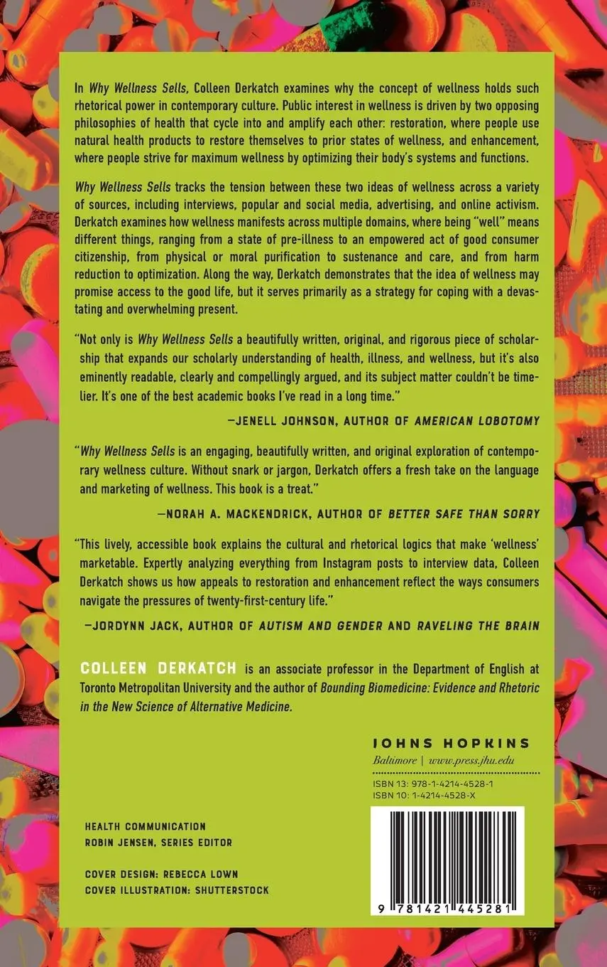Rückseite: 9781421445281 | Why Wellness Sells | Natural Health in a Pharmaceutical Culture | Buch