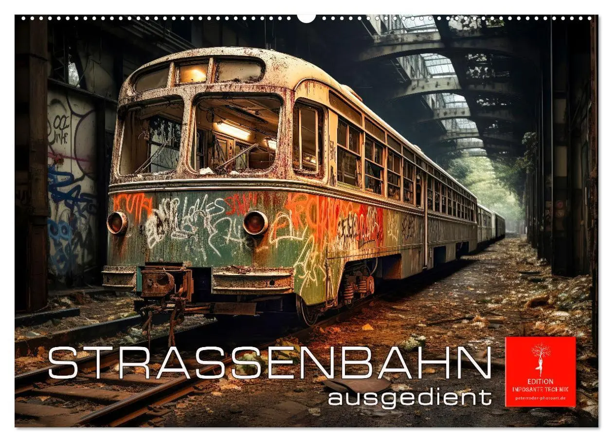 Cover: 9783457505281 | Straßenbahn ausgedient (Wandkalender 2026 DIN A2 quer), CALVENDO...