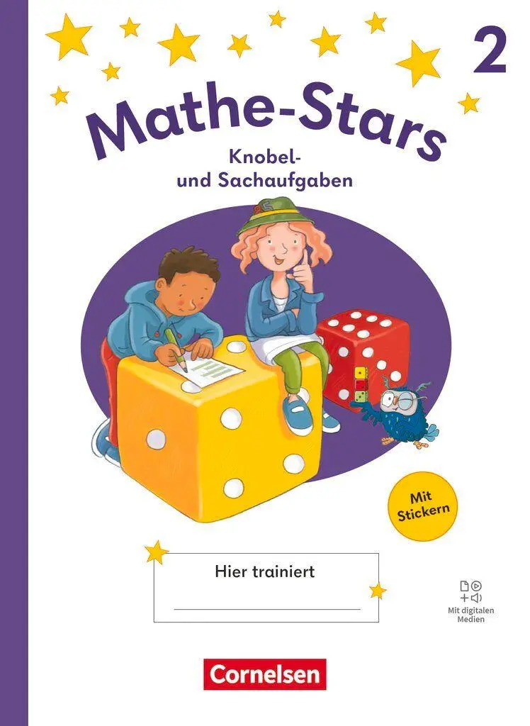 Cover: 9783464815281 | Mathe-Stars 2. Schuljahr - Knobel- und Sachaufgaben Ausgabe 2025 -...