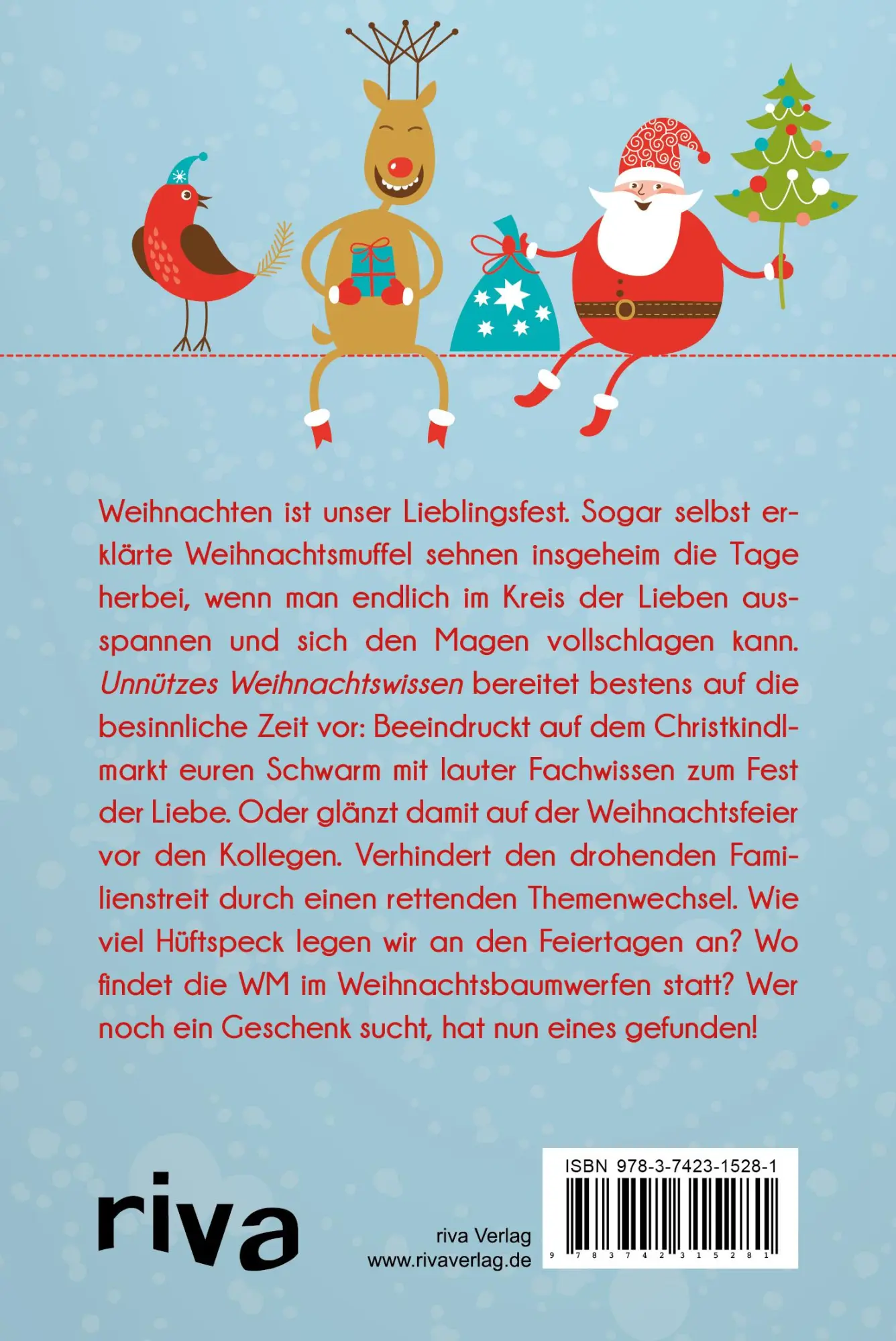Rückseite: 9783742315281 | Unnützes Weihnachtswissen | Doris Preißler | Taschenbuch | 160 S.