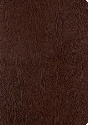 Cover: 9781433555381 | ESV Single Column Journaling Bible, Large Print (Mocha) | Esv Bibles .