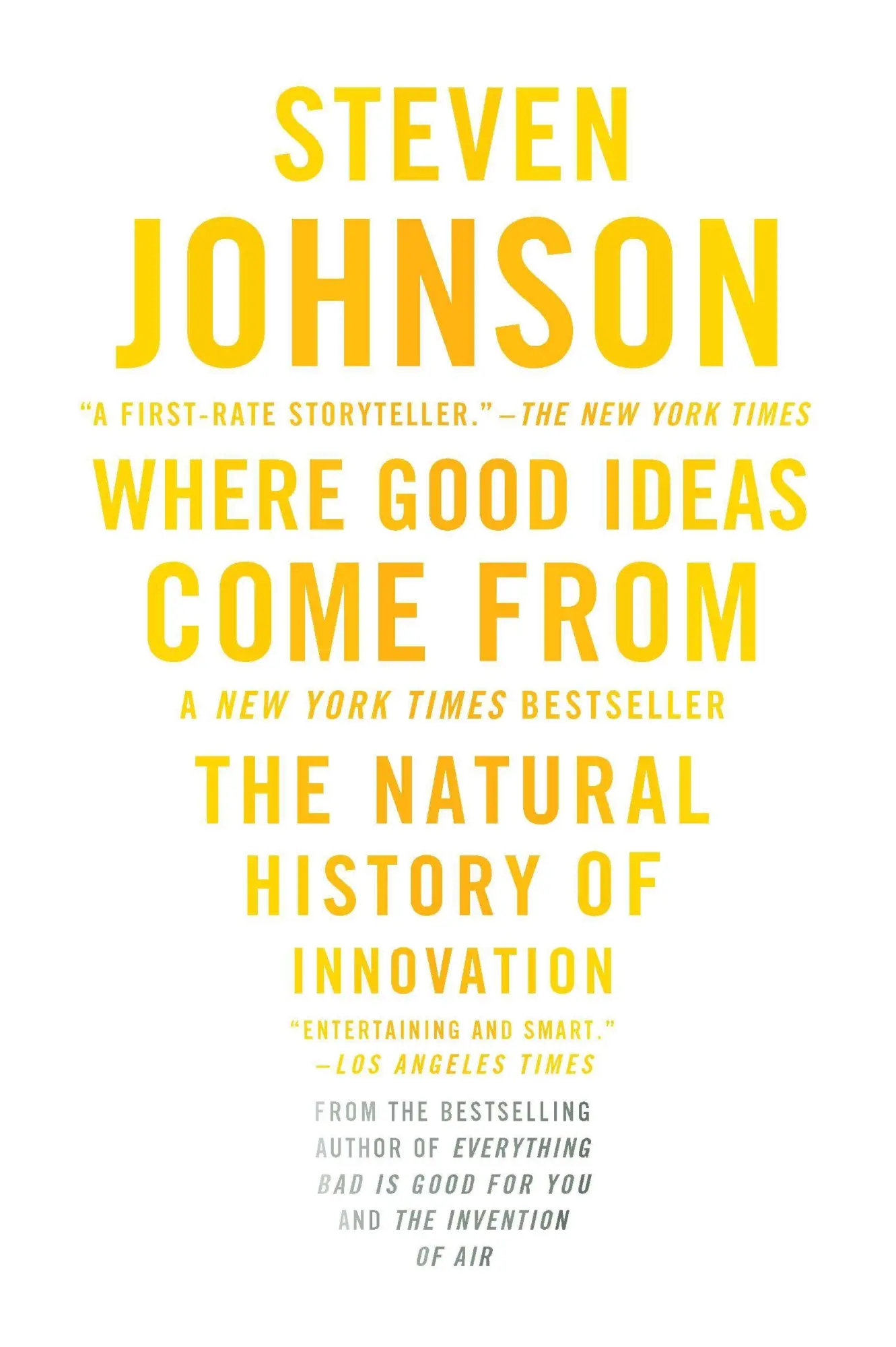 Cover: 9781594485381 | Where Good Ideas Come from | The Natural History of Innovation | Buch