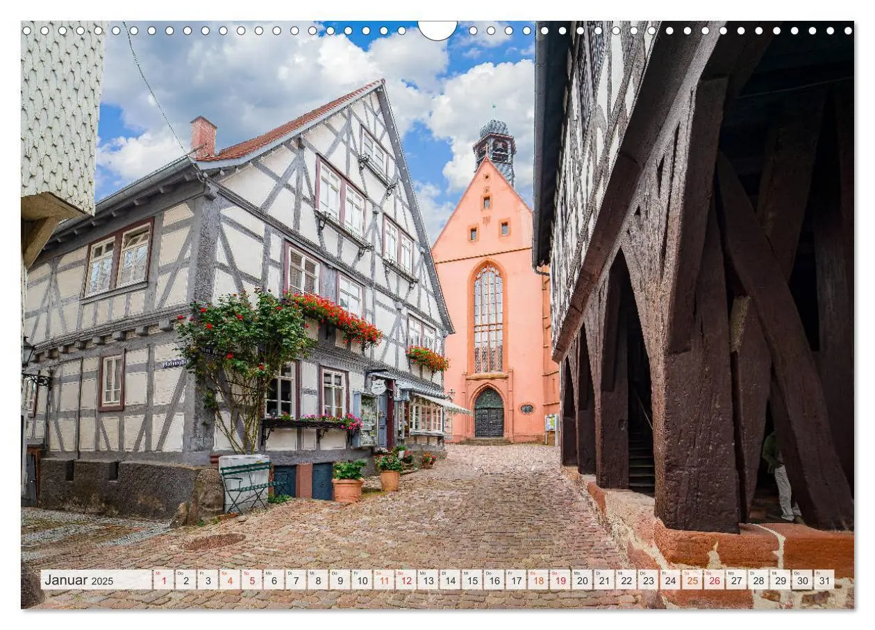 Bild: 9783435195381 | Michelstadt Impressionen (Wandkalender 2025 DIN A3 quer), CALVENDO...