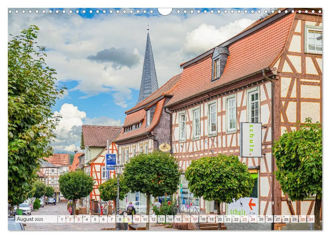 Bild: 9783435195381 | Michelstadt Impressionen (Wandkalender 2025 DIN A3 quer), CALVENDO...