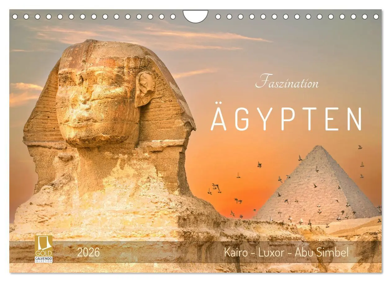 Cover: 9783457285381 | Faszination Ägypten: Kairo - Luxor - Abu Simbel (Wandkalender 2026...