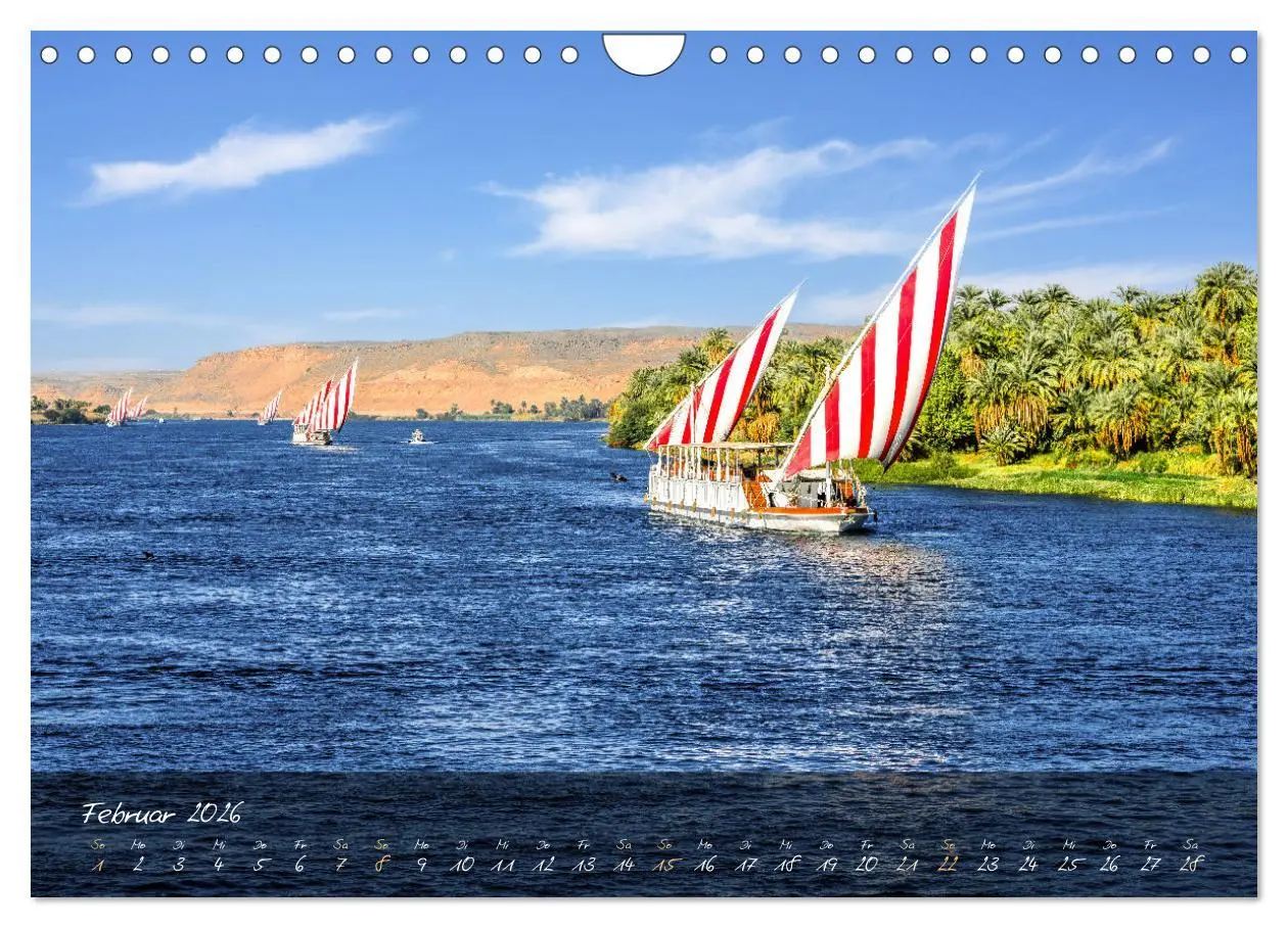 Bild: 9783457285381 | Faszination Ägypten: Kairo - Luxor - Abu Simbel (Wandkalender 2026...