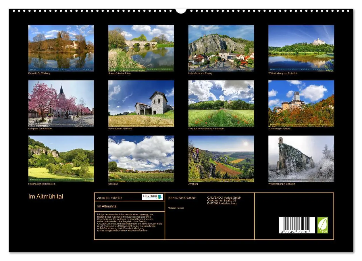 Bild: 9783457735381 | Im Altmühltal (hochwertiger Premium Wandkalender 2026 DIN A2 quer),...