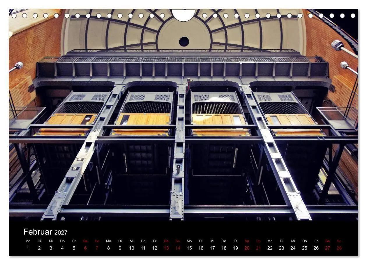 Bild: 9783569845381 | Welt der Aufzüge (Wandkalender 2027 DIN A4 quer), CALVENDO...