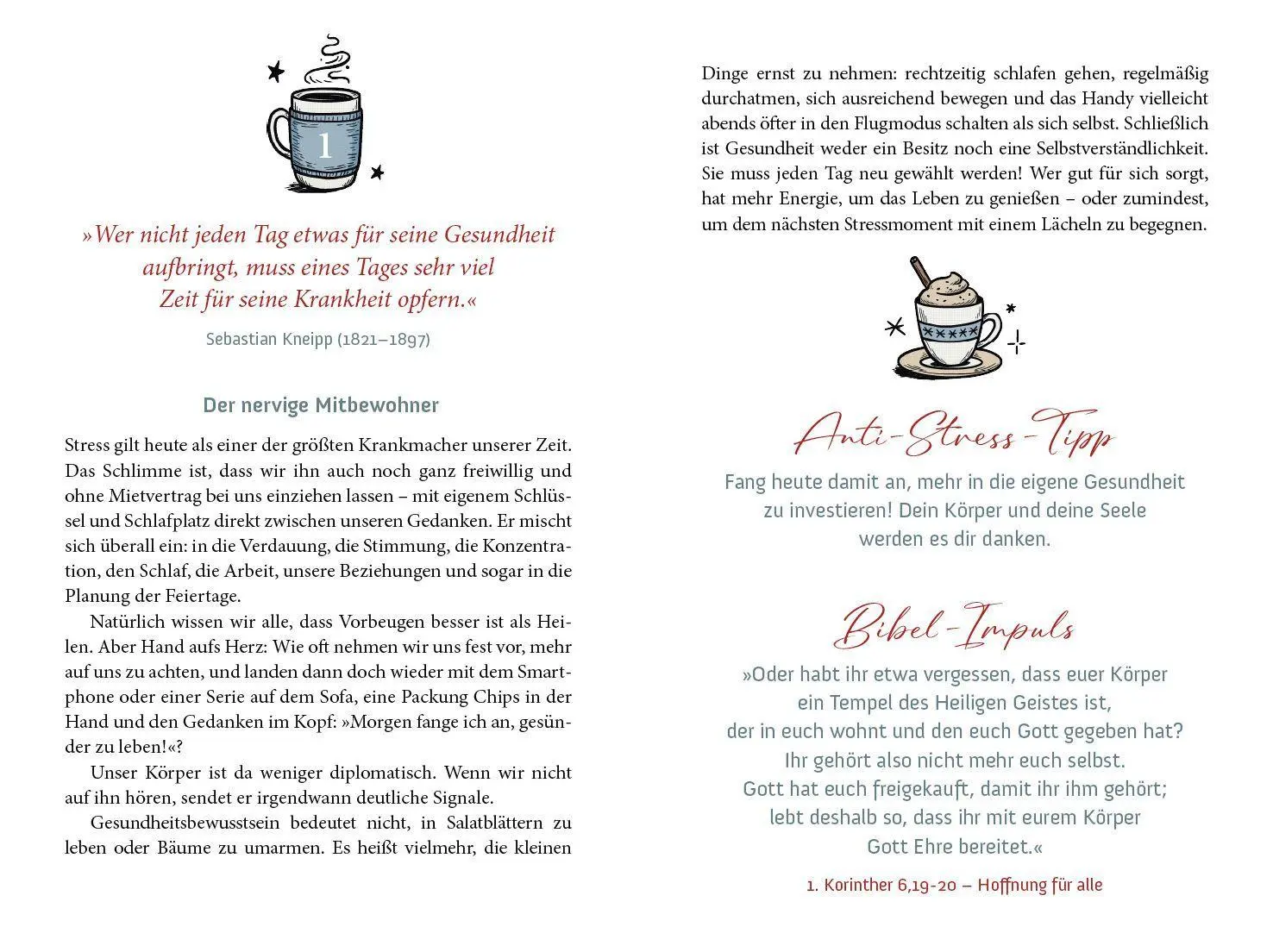 Bild: 9783963625381 | 24 Momente nur für dich | Ein Anti-Stress-Adventskalender | Gutmann