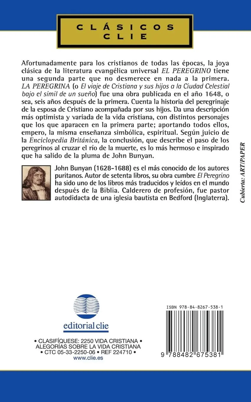 Rückseite: 9788482675381 | La Peregrina | Zondervan Publishing (u. a.) | Taschenbuch | Spanisch