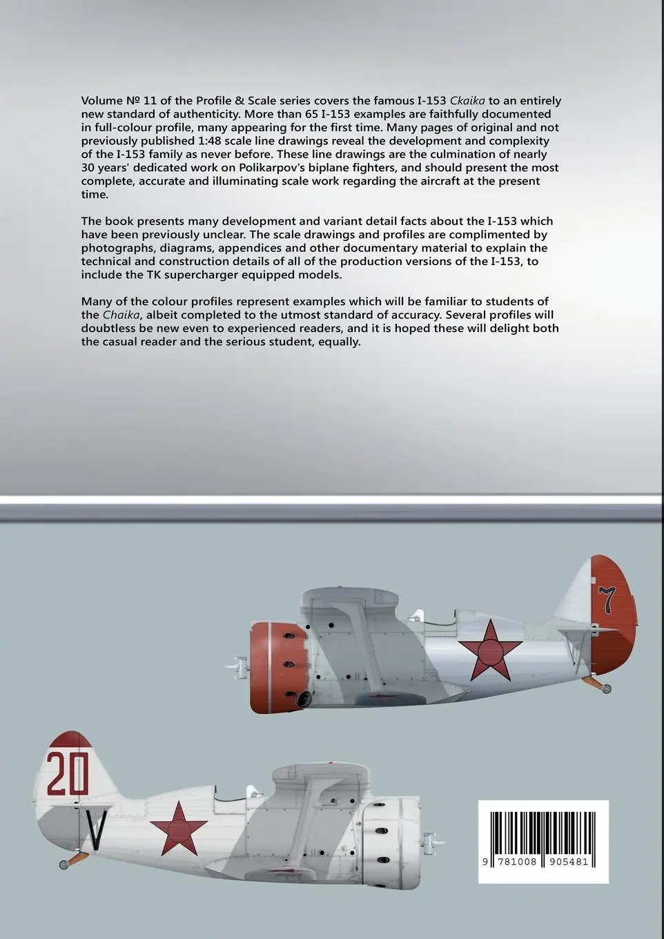 Rückseite: 9781008905481 | Polikarpov I-153 In Profile &amp; Scale | Erik Pilawskii | Taschenbuch
