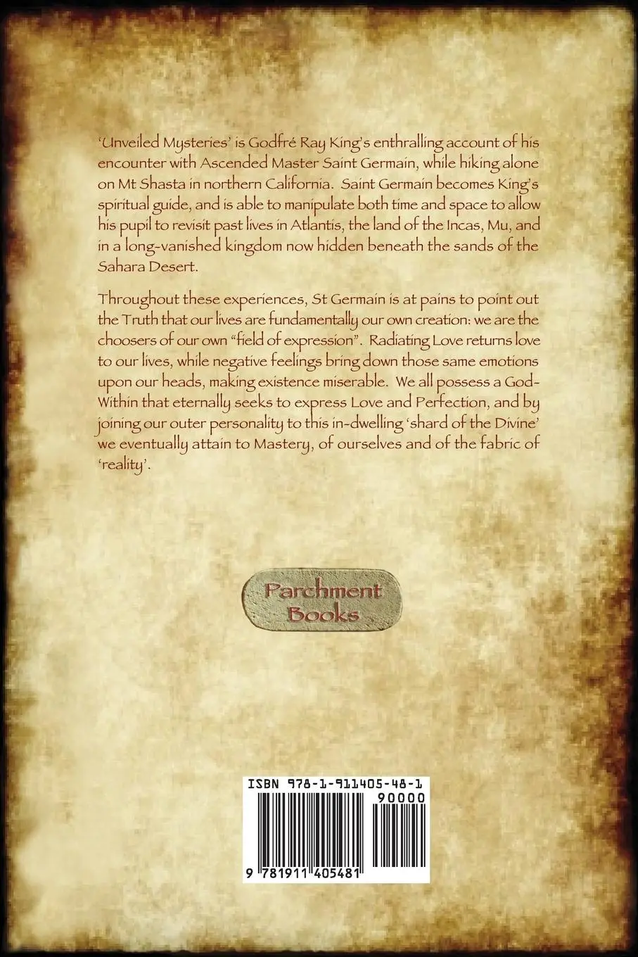 Rückseite: 9781911405481 | Unveiled Mysteries | Godfré Ray King | Taschenbuch | Englisch | 2018