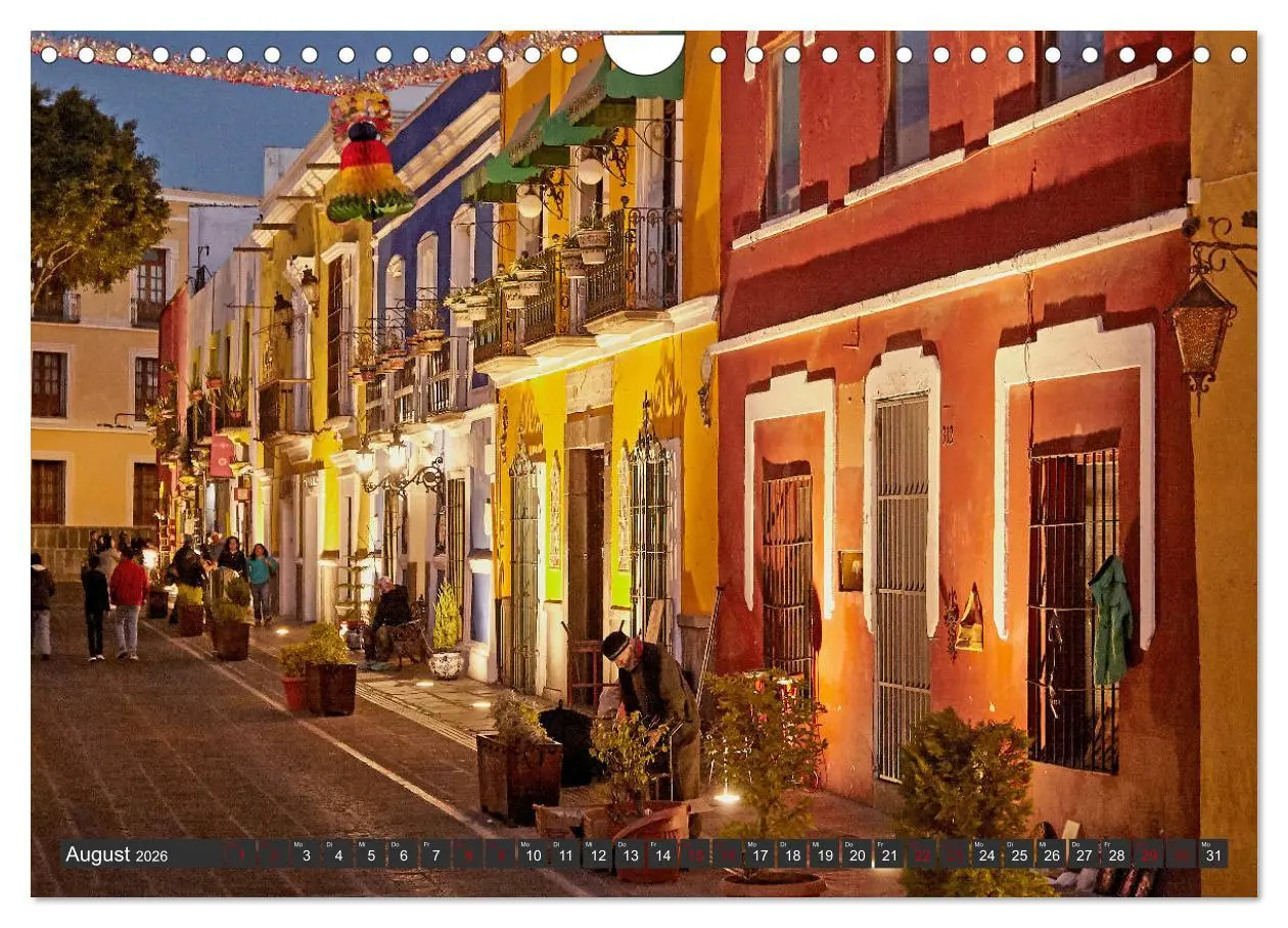 Bild: 9783457725481 | VIVA MEXIKO (Wandkalender 2026 DIN A4 quer), CALVENDO Monatskalender