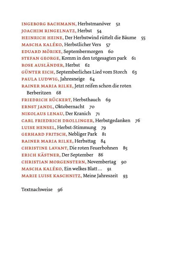 Bild: 9783458645481 | Die schönsten Herbstgedichte | Matthias Reiner | Buch | 100 S. | 2025