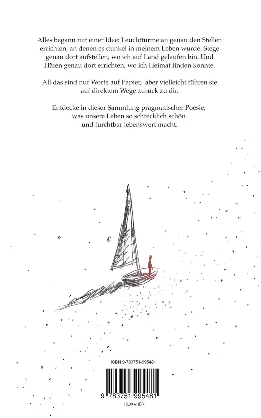 Rückseite: 9783751995481 | Das Leben ist schrecklich schön | Pragmatische Poesie | Lepenies