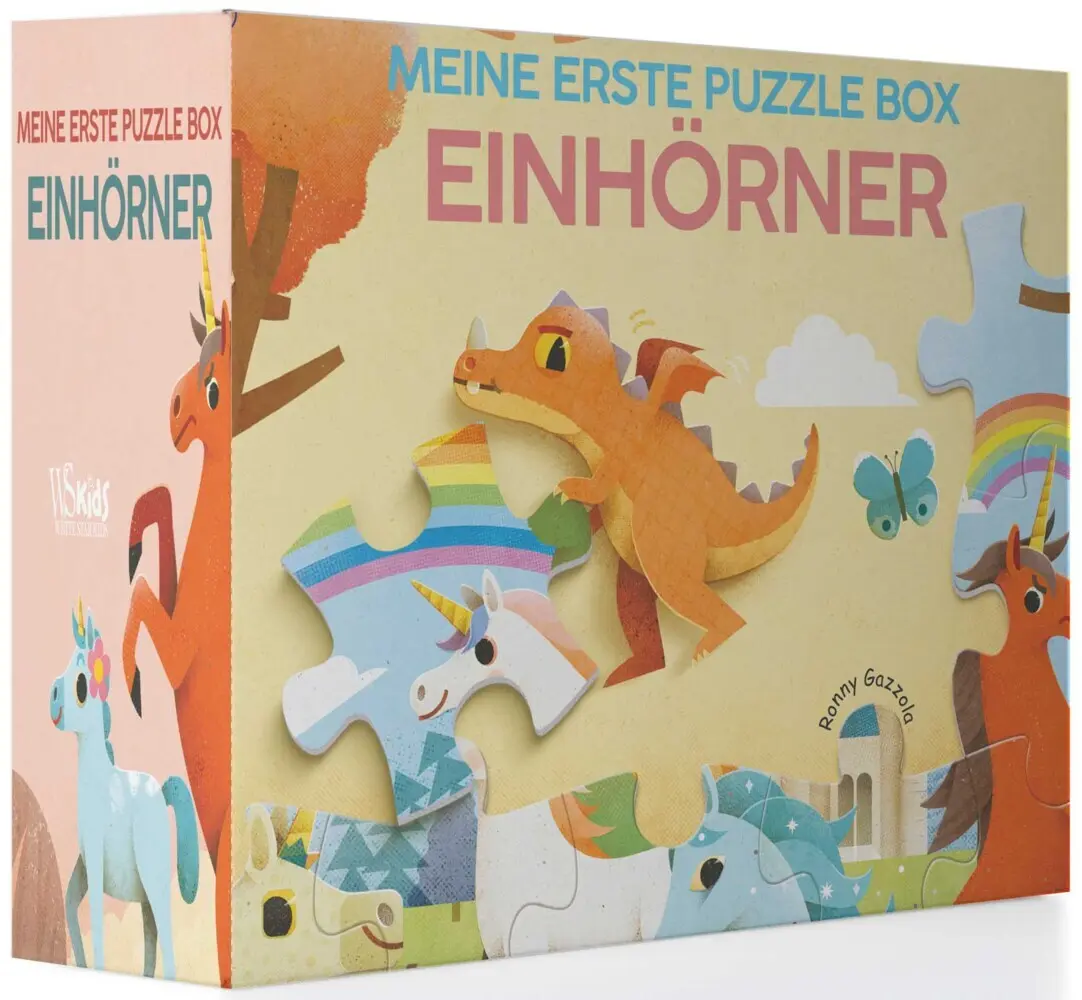 Cover: 9788863125481 | Meine Erste Puzzle Box: Einhörner | Ronny Gazzola | Spiel | 36 S.