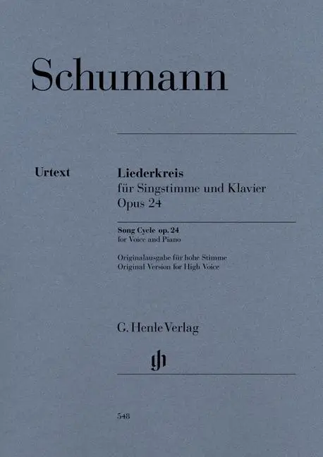 Cover: 9790201805481 | Song Cycle Op. 24 | Robert Schumann | Taschenbuch | Buch | Deutsch