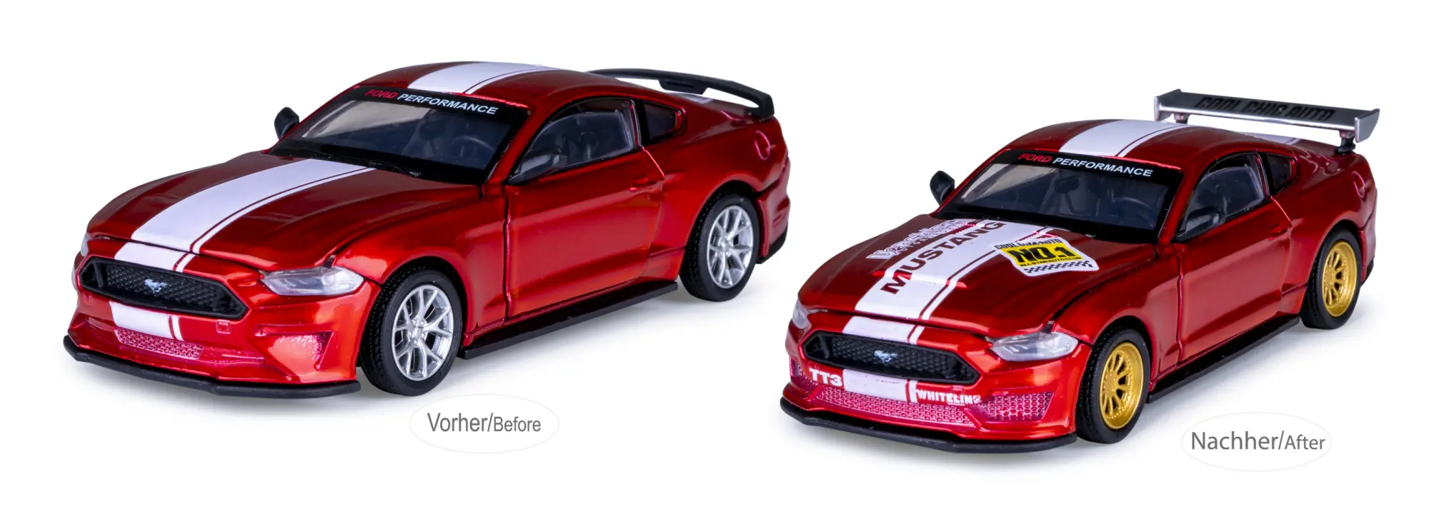 Cover: 4042774475581 | Ford Mustang GT Diecast 1:42 rot 2in1 | 402609 | Deutsch | 2025