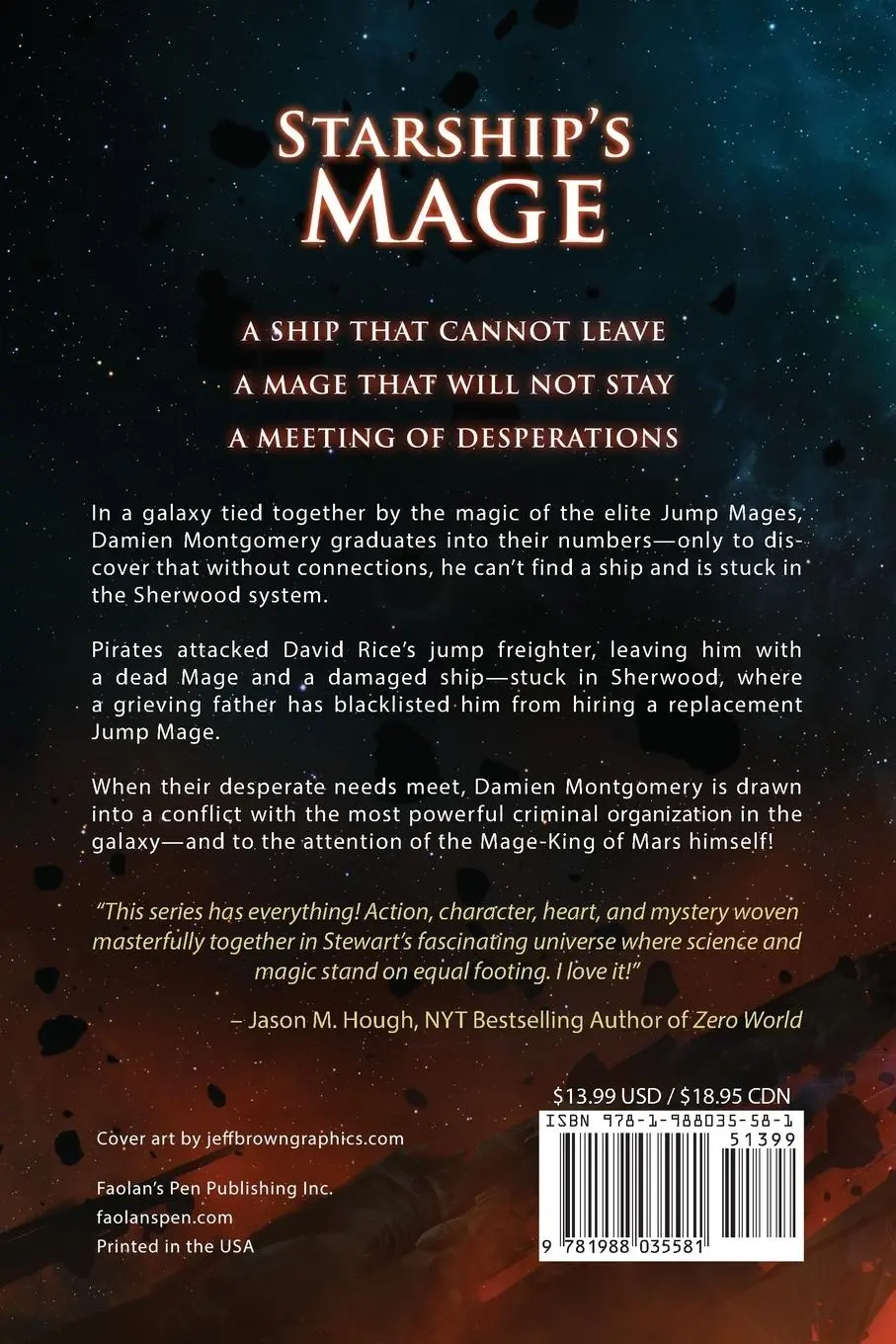 Rückseite: 9781988035581 | Starship's Mage | Glynn Stewart | Taschenbuch | Englisch | 2014