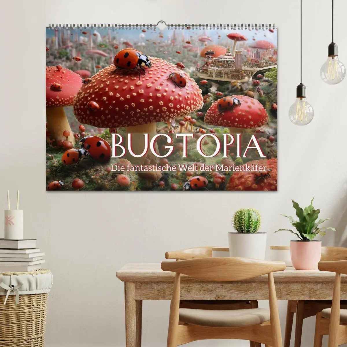 Bild: 9783457645581 | Bugtopia. Die fantastische Welt der Marienkäfer (Wandkalender 2026...