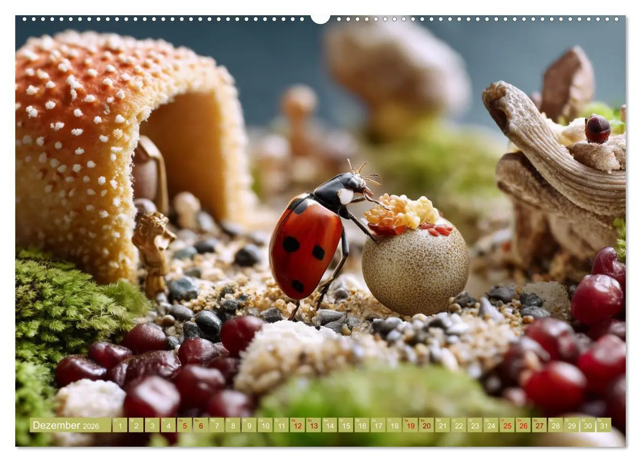 Bild: 9783457645581 | Bugtopia. Die fantastische Welt der Marienkäfer (Wandkalender 2026...