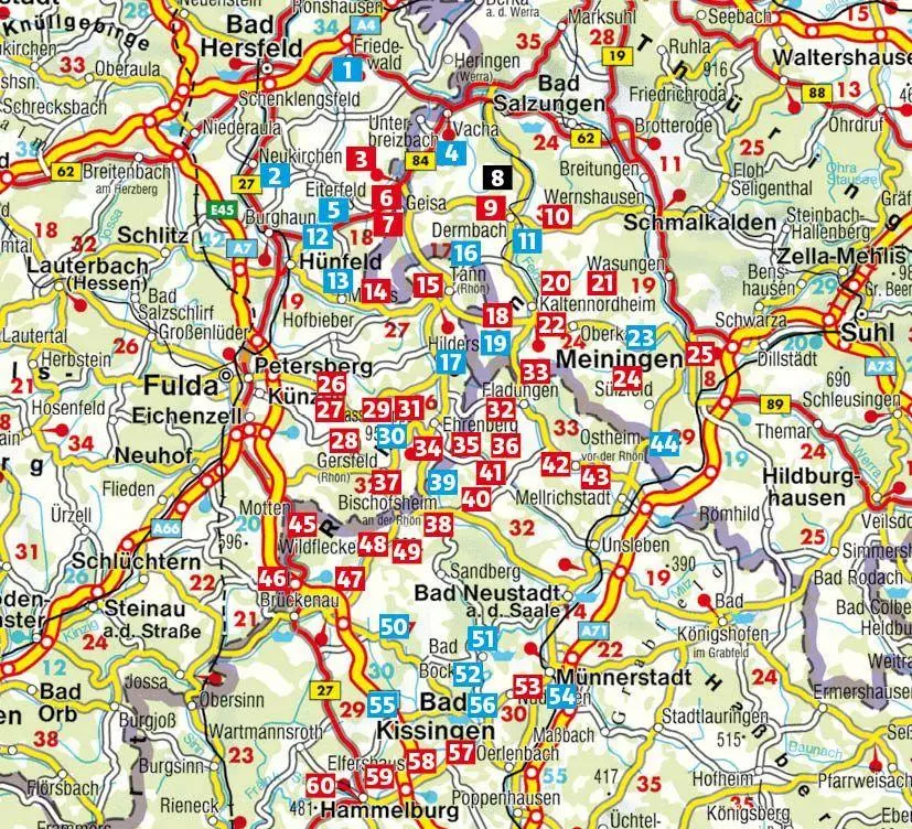 Bild: 9783763315581 | ROTHER Wanderführer Rhön. 60 Panoramatouren im...