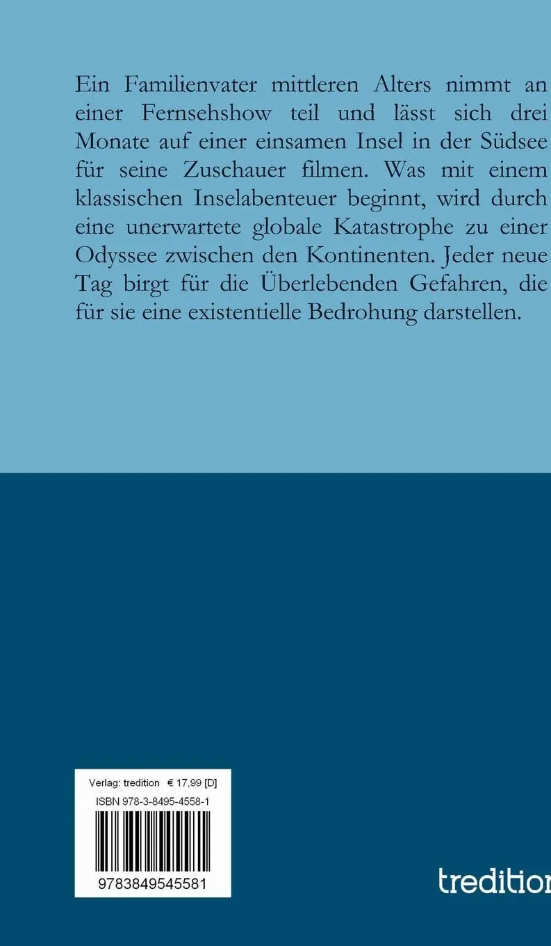 Rückseite: 9783849545581 | Ausgeliefert in der Südsee | Martin Altenberg | Buch | 224 S. | 2013