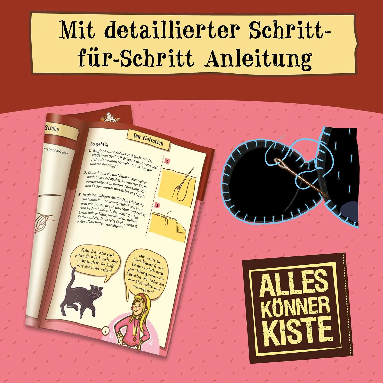 Bild: 4002051605681 | Näh-Spaß mit Karajan | Bastel-Set | Spiel | 605681 | Deutsch | 2025