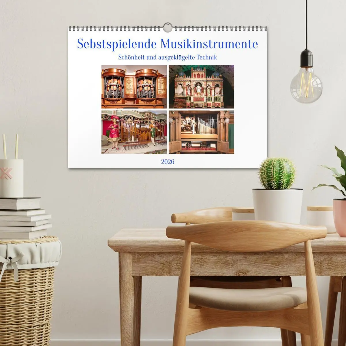 Bild: 9783457255681 | Selbstspielende Musikinstrumente (Wandkalender 2026 DIN A3 quer),...
