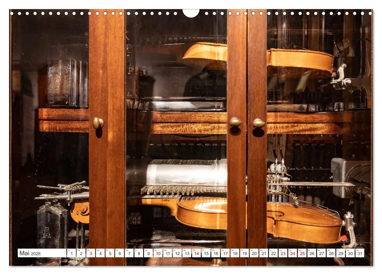 Bild: 9783457255681 | Selbstspielende Musikinstrumente (Wandkalender 2026 DIN A3 quer),...