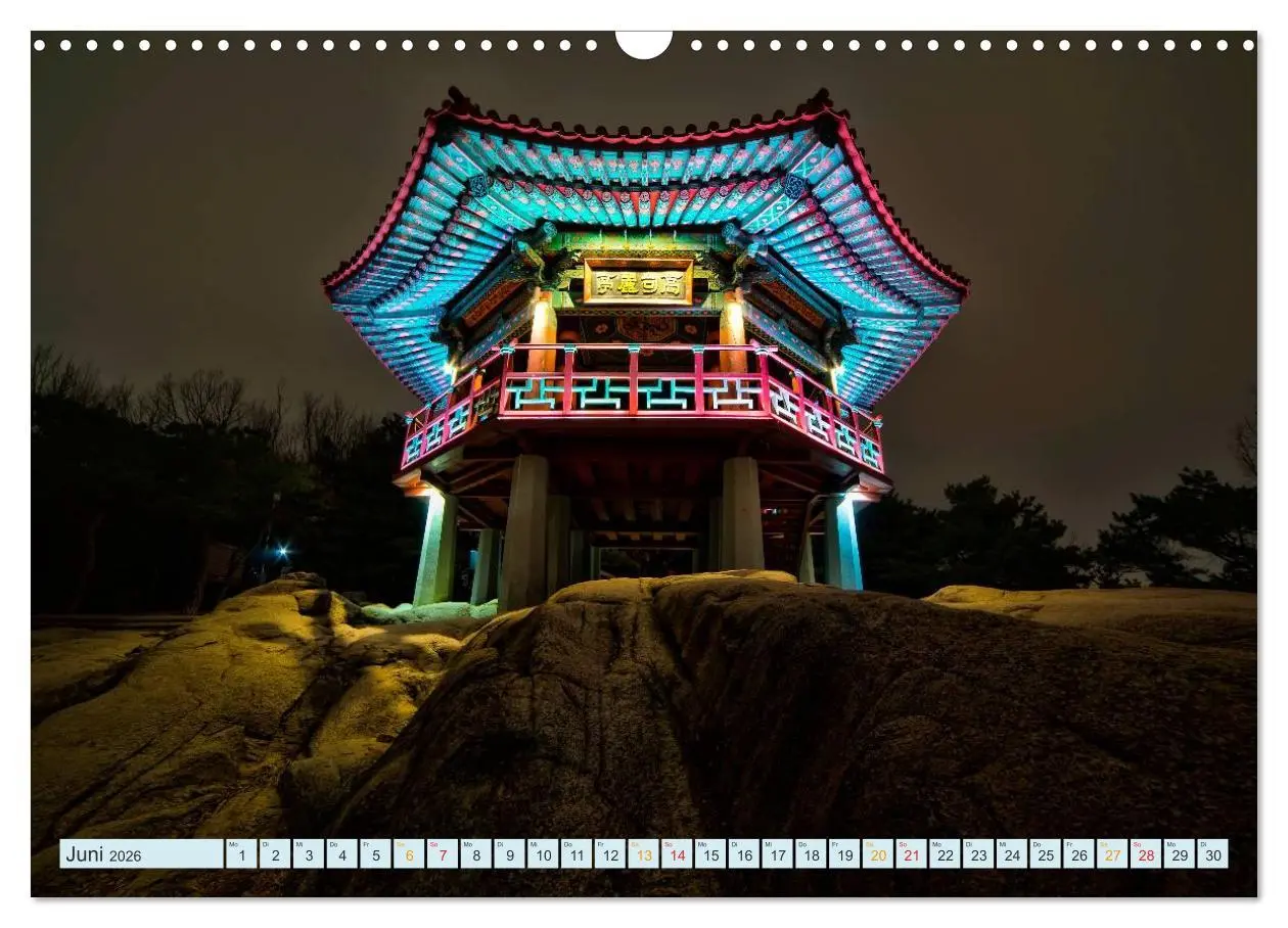 Bild: 9783457945681 | Südkorea - Hightech und viel Tradition (Wandkalender 2026 DIN A3...