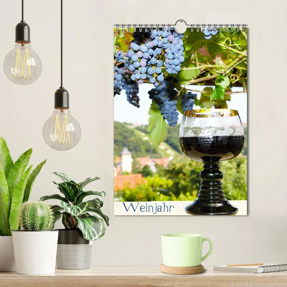 Bild: 9783516415681 | Weinjahr (Wandkalender 2026 DIN A4 hoch), CALVENDO Monatskalender