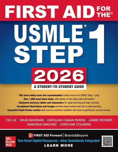 Cover: 9781264775781 | First Aid for the USMLE Step 1 2026 | Tao Le (u. a.) | Taschenbuch