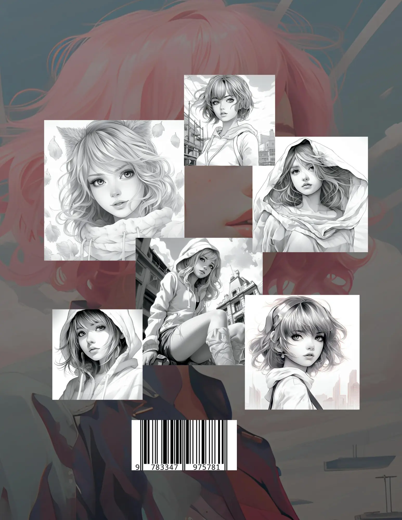 Rückseite: 9783347975781 | Manga Malbuch für Mädchen | Lucy´s Manga Malbücher | Taschenbuch