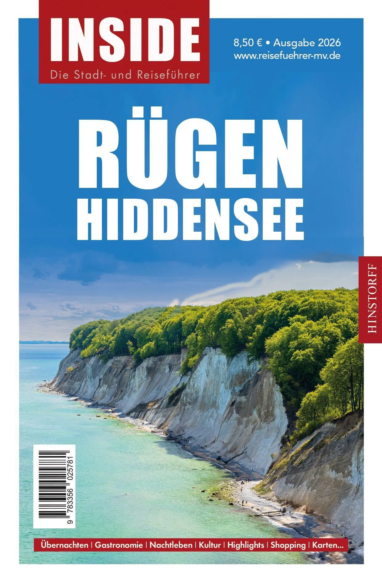 Cover: 9783356025781 | Rügen - Hiddensee INSIDE 2026 | Andreas Meyer | Taschenbuch | 138 S.