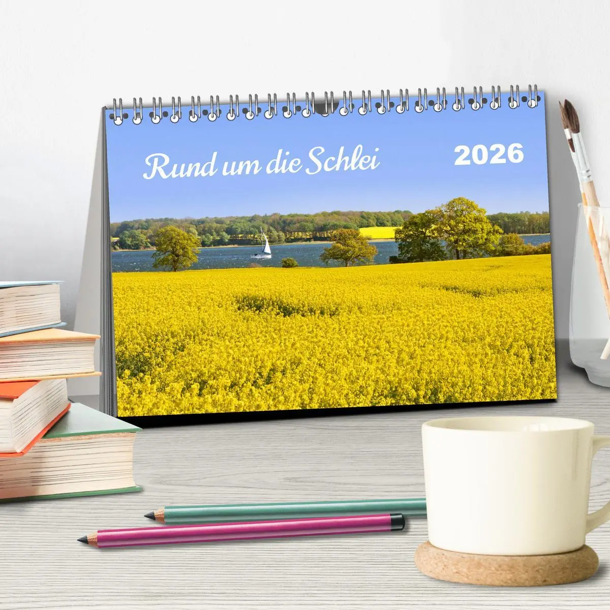 Bild: 9783457315781 | Rund um die Schlei (Tischkalender 2026 DIN A5 quer), CALVENDO...