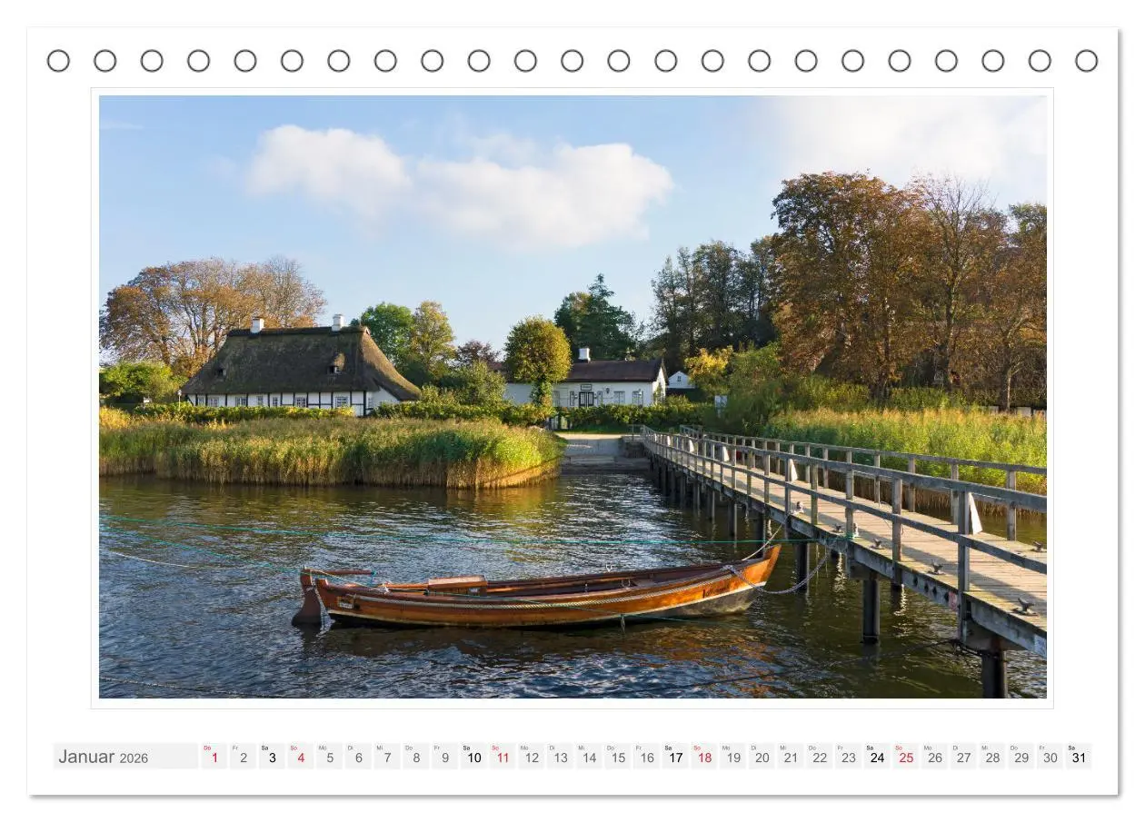 Bild: 9783457315781 | Rund um die Schlei (Tischkalender 2026 DIN A5 quer), CALVENDO...