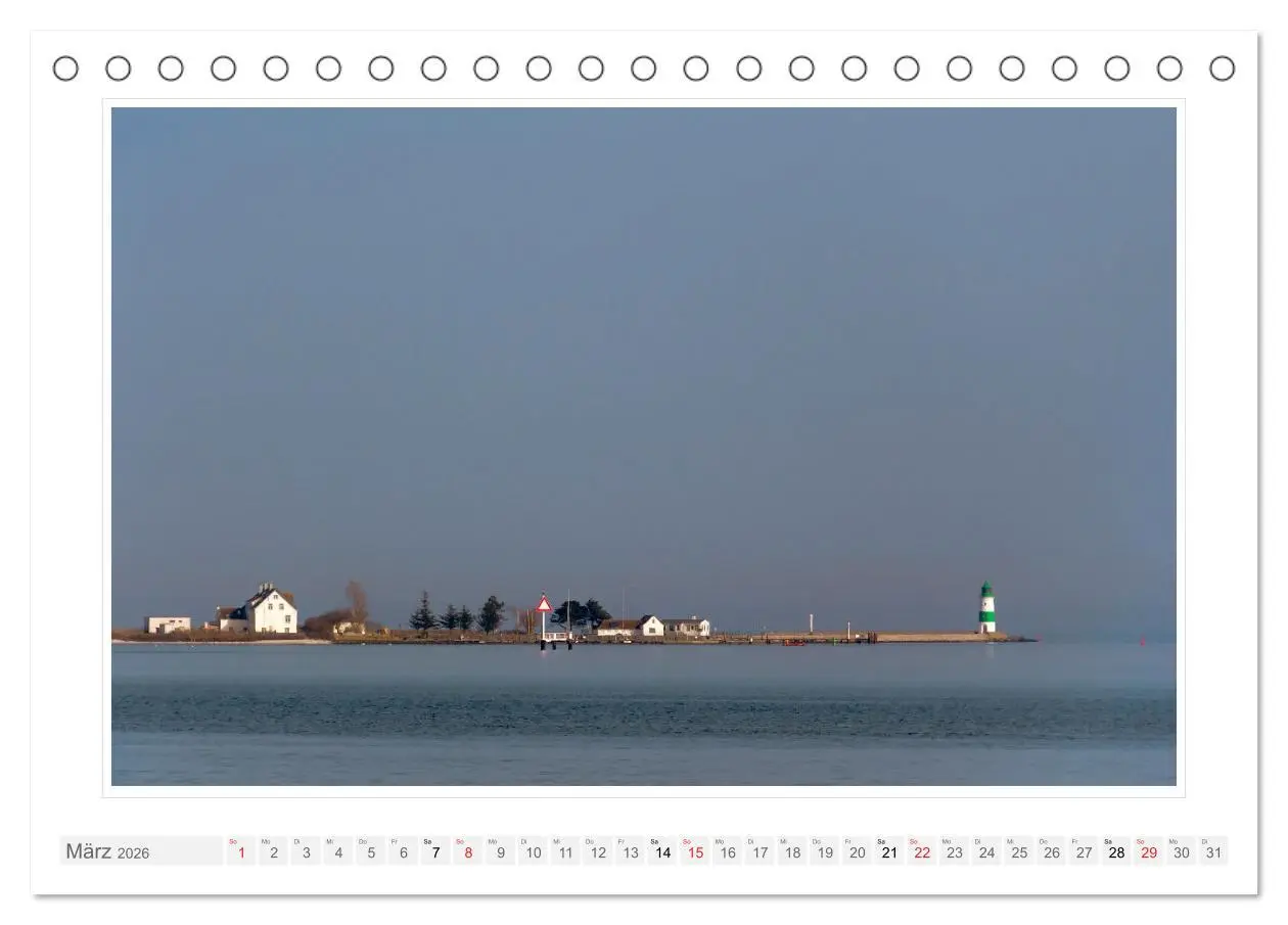 Bild: 9783457315781 | Rund um die Schlei (Tischkalender 2026 DIN A5 quer), CALVENDO...