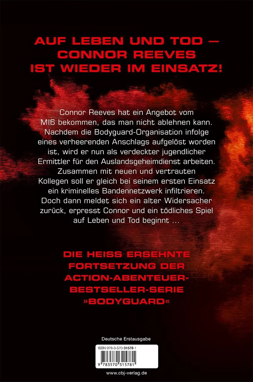 Bild: 9783570315781 | Bodyguard Reloaded - Die Entführung | Chris Bradford | Taschenbuch