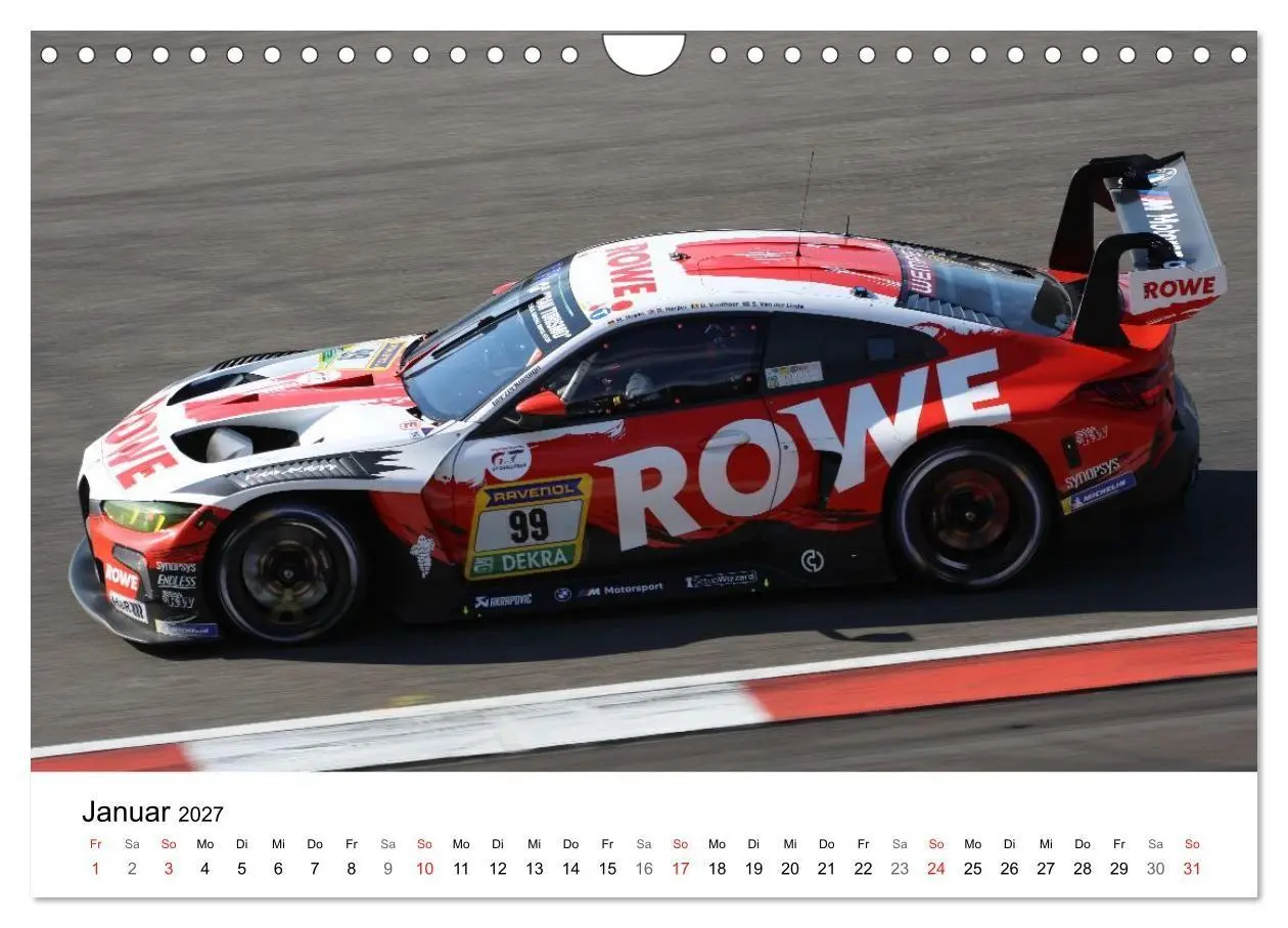 Bild: 9783594245781 | Bayerische Motoren Werke im Motorsport (Wandkalender 2027 DIN A4...