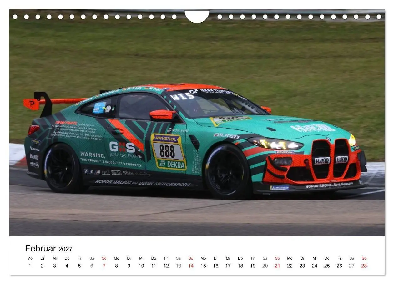 Bild: 9783594245781 | Bayerische Motoren Werke im Motorsport (Wandkalender 2027 DIN A4...