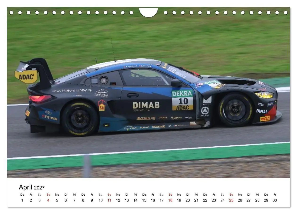 Bild: 9783594245781 | Bayerische Motoren Werke im Motorsport (Wandkalender 2027 DIN A4...