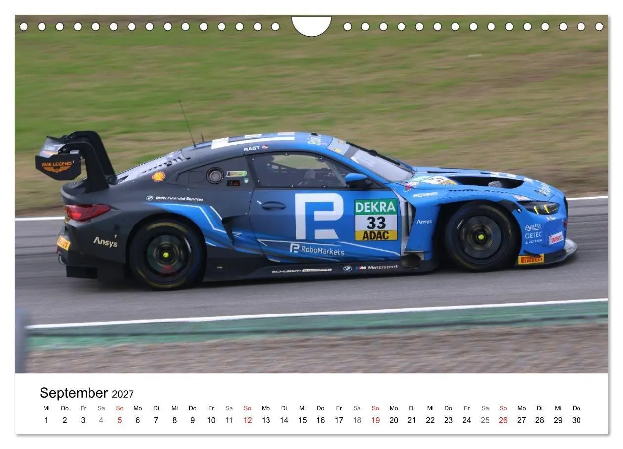 Bild: 9783594245781 | Bayerische Motoren Werke im Motorsport (Wandkalender 2027 DIN A4...