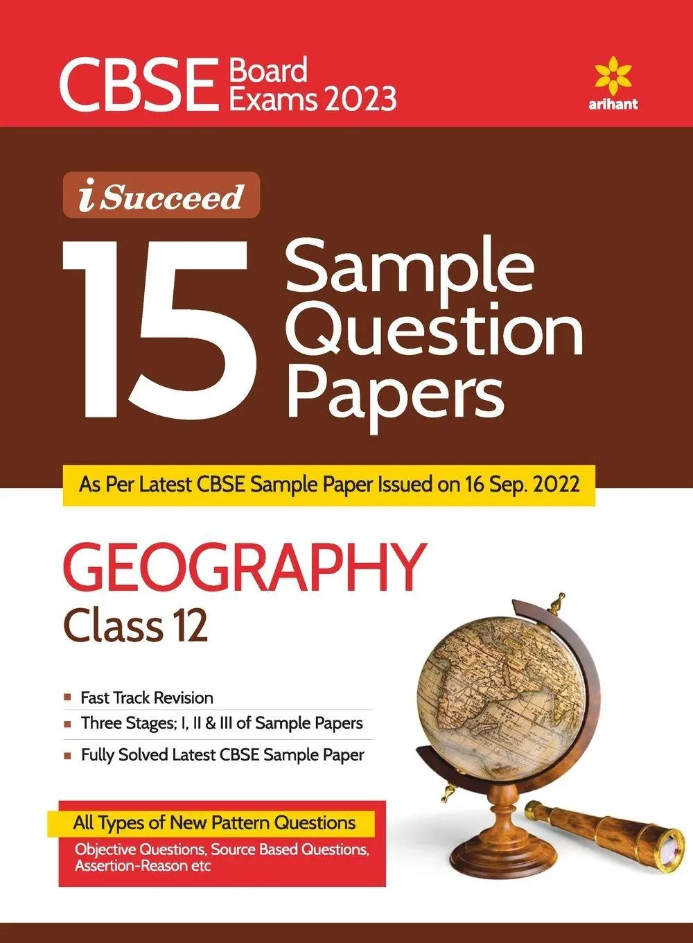 Cover: 9789327195781 | CBSE Board Exam 2023 I-Succeed 15 Sample Papers GEOGRAPHY Class 12th
