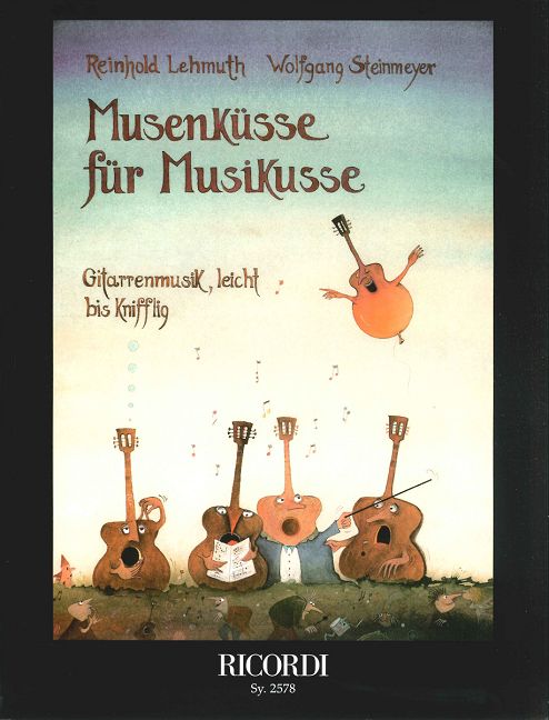 Cover: 9790204225781 | Musenküsse für Musikusse Gitarrenmusik leicht bis knifflig | Lehrmuth