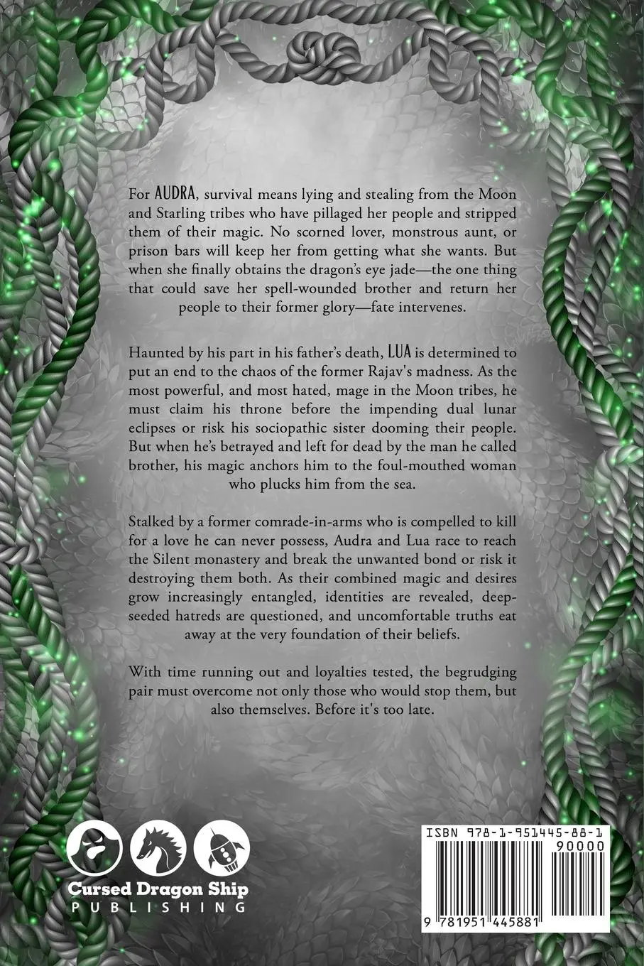 Rückseite: 9781951445881 | The Malice of Moons and Mages | N. V. Haskell | Taschenbuch | Englisch