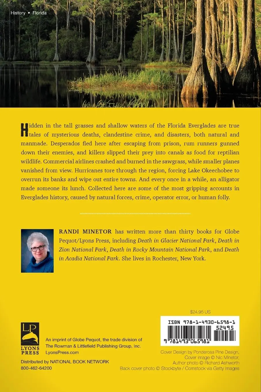 Rückseite: 9781493065981 | Death in the Everglades | Randi Minetor | Taschenbuch | Englisch