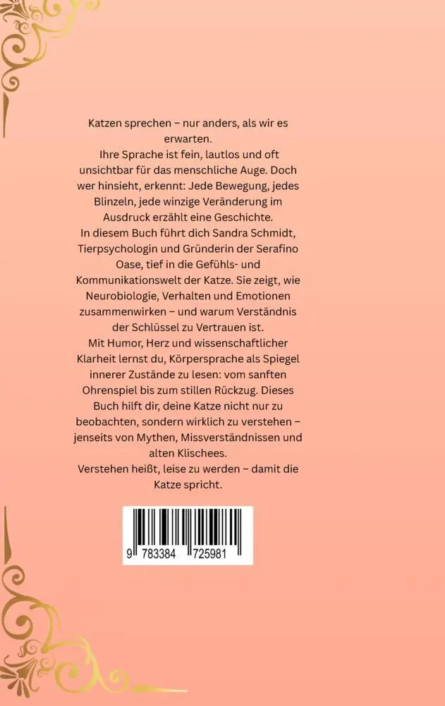 Bild: 9783384725981 | Katzen verstehen | Die leise Sprache der Nähe | Sandra Schmidt | Buch