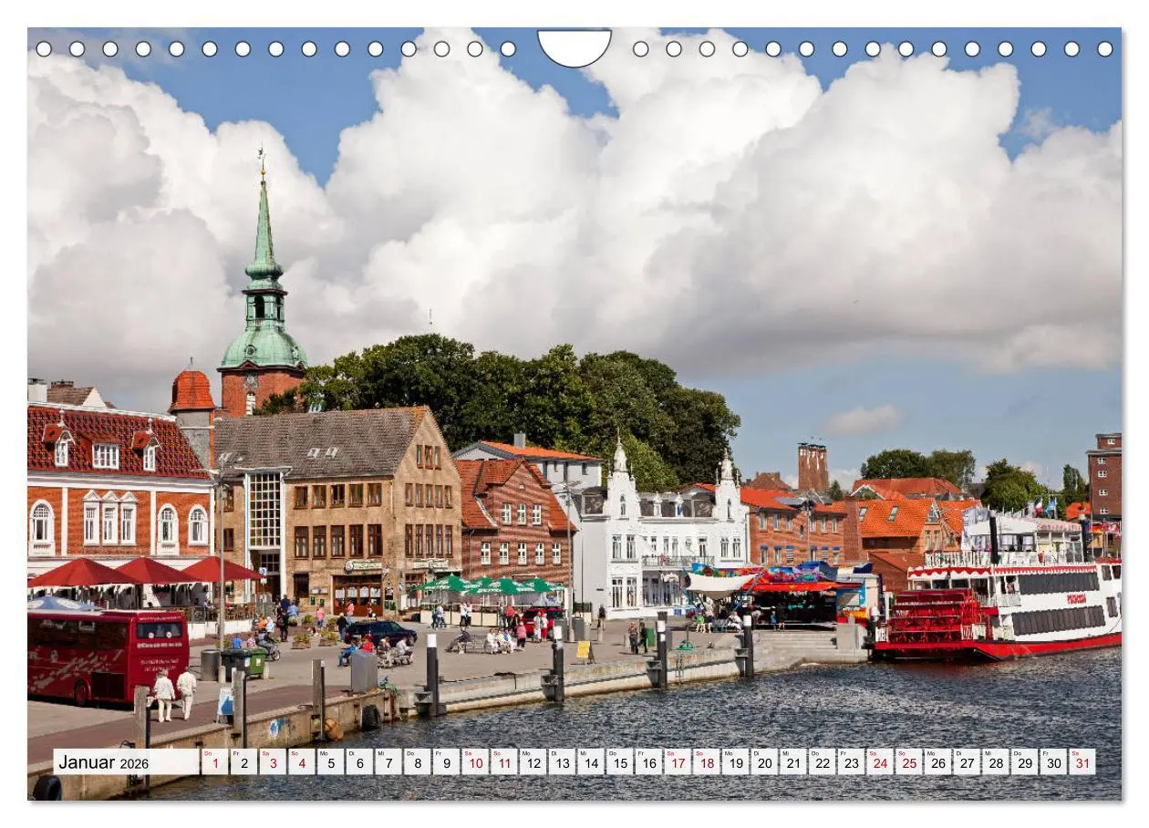 Bild: 9783457775981 | Schleswig-Flensburg (Wandkalender 2026 DIN A4 quer), CALVENDO...