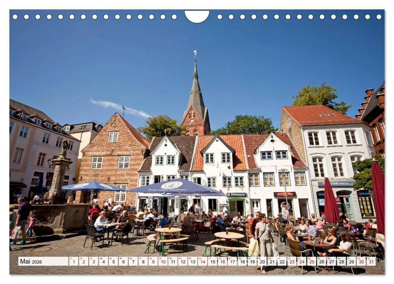 Bild: 9783457775981 | Schleswig-Flensburg (Wandkalender 2026 DIN A4 quer), CALVENDO...